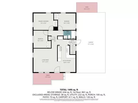 Floorplan - 810 Macdonald Ave, Flint, MI 48507 photo 1 of 2