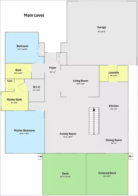 Floorplan - 5909 Bradford, Jackson, MI 49201 photo 1 of 3