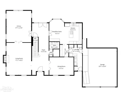 Floorplan - 59 Fordcroft, Grosse Pointe Shores, MI 48236 photo 1 of 4