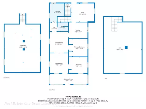 Floorplan - 334 Main, Sterling, MI 48659 photo 4 of 6