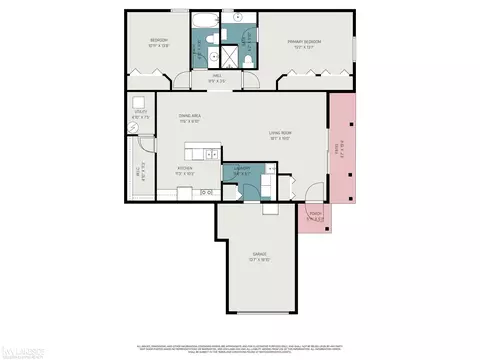 Floorplan - 45687 Cagney, Macomb, MI 48044 photo 1 of 1