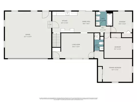 Floorplan - 6096 N Gale, Davison, MI 48423 photo 1 of 2