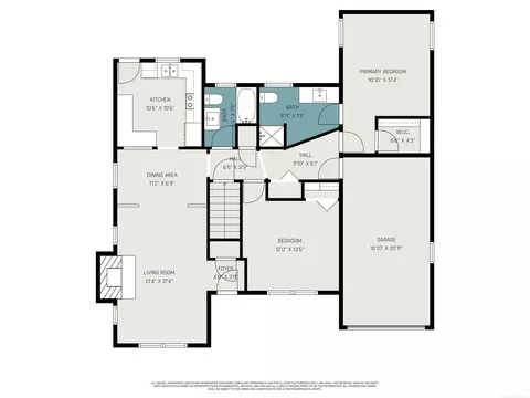 Floorplan - 2368 Allard, Grosse Pointe Woods, MI 48236 photo 1 of 2