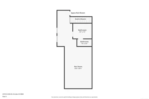 Floorplan - 21572 34 Mile, Armada, MI 48005 photo 4 of 5