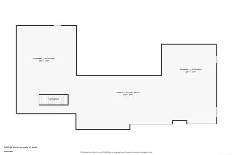 Floorplan - 21572 34 Mile, Armada, MI 48005 photo 1 of 5
