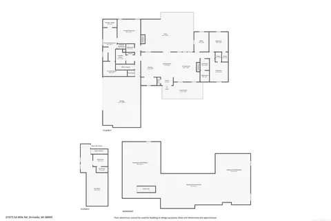 Floorplan - 21572 34 Mile, Armada, MI 48005 photo 2 of 5