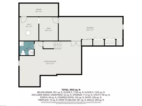 Floorplan - 18765 Riverside Gln, Macomb, MI 48044 photo 5 of 6