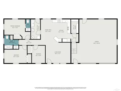 Floorplan - 4294 Turtle, Turner, MI 48765 photo 1 of 1
