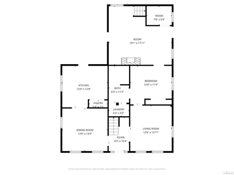 Floorplan - 416 E Logan, Tecumseh, MI 49286 photo 1 of 3