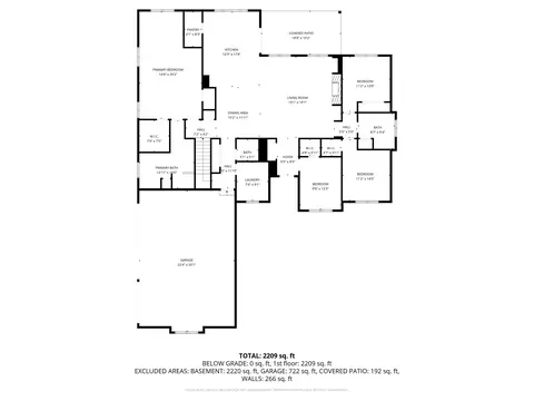 Floorplan - 3613 Bethuy, Casco, MI 48064 photo 2 of 3