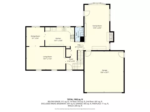 Floorplan - 2371 Pineview, Flushing, MI 48433 photo 2 of 4