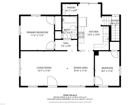 Floorplan - 9110 E Coldwater, Davison, MI 48423 photo 2 of 3