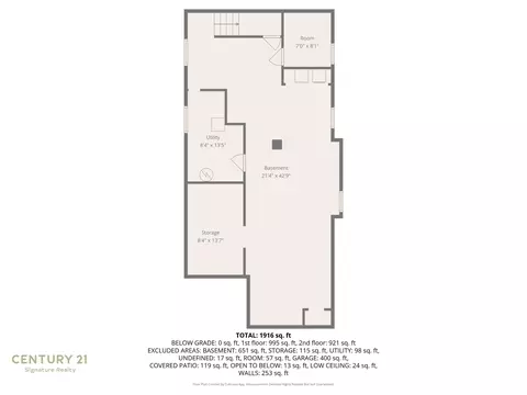 Floorplan - 809 19th, Bay City, MI 48708 photo 3 of 3