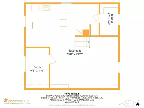 Floorplan - 717 E Haley, Midland, MI 48640 photo 3 of 3