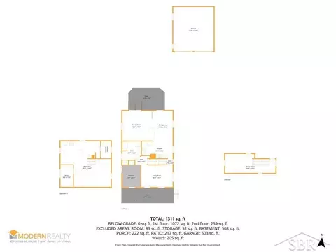 Floorplan - 717 E Haley, Midland, MI 48640 photo 1 of 3