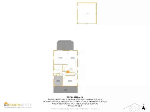 Floorplan - 717 E Haley, Midland, MI 48640 photo 2 of 3