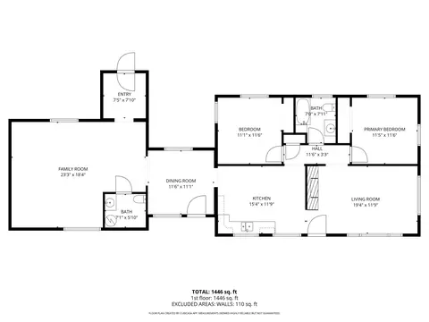 Floorplan - 5020 E Arnold Lk, Harrison, MI 48625 photo 1 of 1