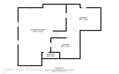 Floorplan - 2056 N Duffield, Flushing, MI 48433 photo 1 of 4