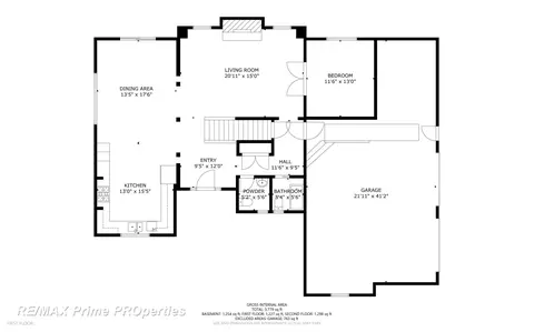 Floorplan - 2056 N Duffield, Flushing, MI 48433 photo 2 of 4