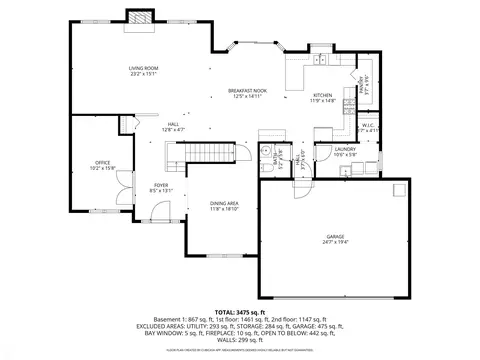 Floorplan - 21258 Fairfield, Macomb, MI 48044 photo 1 of 2