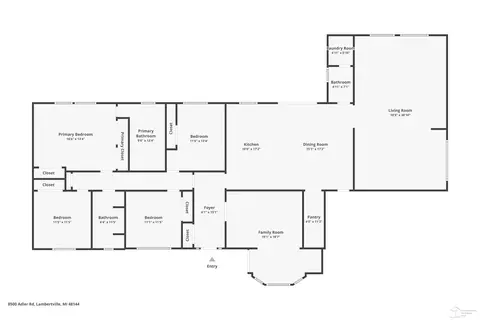 Floorplan - 2410 Sutton, Temperance, MI 48182 photo 1 of 1