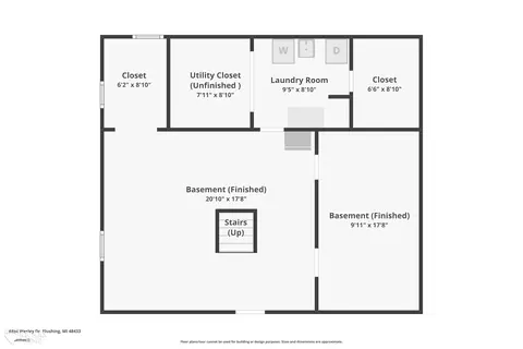 Floorplan - 8454 Wesley, Flushing, MI 48433 photo 3 of 4