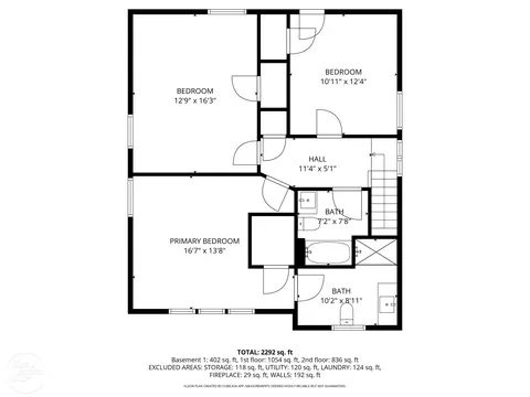 Floorplan - 256 Fisher, Grosse Pointe Farms, MI 48230 photo 2 of 4