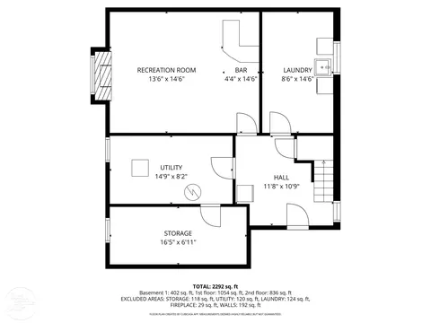 Floorplan - 256 Fisher, Grosse Pointe Farms, MI 48230 photo 3 of 4
