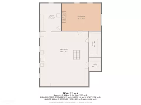 Floorplan - 4253 Potter, Flint, MI 48506 photo 2 of 3