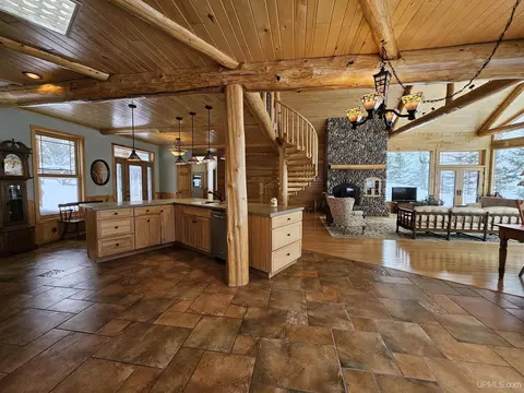 Kitchen - 7921 State Hwy M26, Eagle Harbor, MI 49950 photo 8 of 8