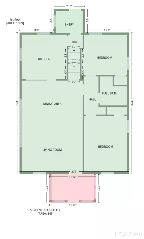 Floorplan - 408 Empire, Ishpeming, MI 49849 photo 5 of 7