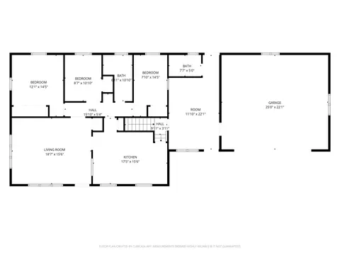 Floorplan - 1943 S Huron, Kawkawlin, MI 48631 photo 1 of 3