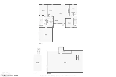 Floorplan - 1810 Riley, Saint Clair, MI 48079 photo 2 of 2