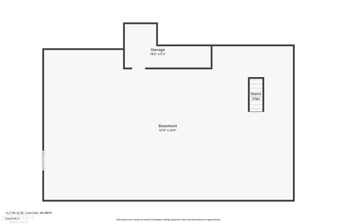 Floorplan - 1810 Riley, Saint Clair, MI 48079 photo 1 of 2