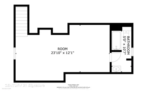 Floorplan - 314 Myrtle, Flushing, MI 48433 photo 3 of 4