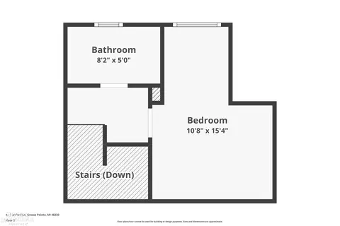 Floorplan - 47 Cranford, Grosse Pointe, MI 48230 photo 3 of 5