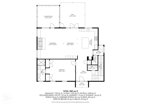 Floorplan - 577 Washington, Grosse Pointe, MI 48230 photo 1 of 5
