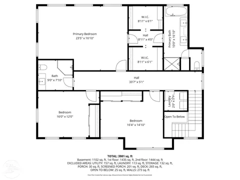 Floorplan - 577 Washington, Grosse Pointe, MI 48230 photo 4 of 5