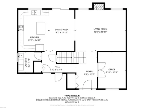 Floorplan - 21736 Pine Cone, Macomb, MI 48042 photo 1 of 4