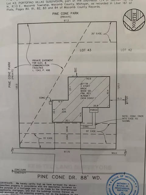 Floorplan - 21736 Pine Cone, Macomb, MI 48042 photo 4 of 4