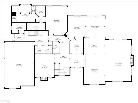 Floorplan - 207 Lake Shr, Grosse Pointe Farms, MI 48236 photo 1 of 3