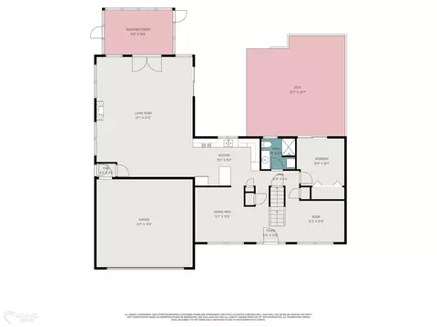 Floorplan - 3478 N Gale, Davison, MI 48423 photo 2 of 4