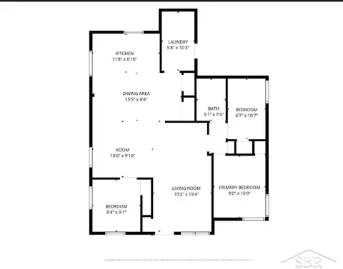 Floorplan - 625 Hazel, Vassar, MI 48768 photo 2 of 2