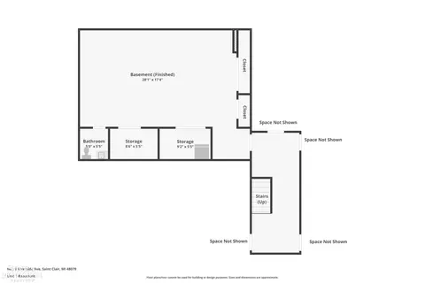 Floorplan - 669 N Riverside #4, Saint Clair, MI 48079 photo 1 of 4
