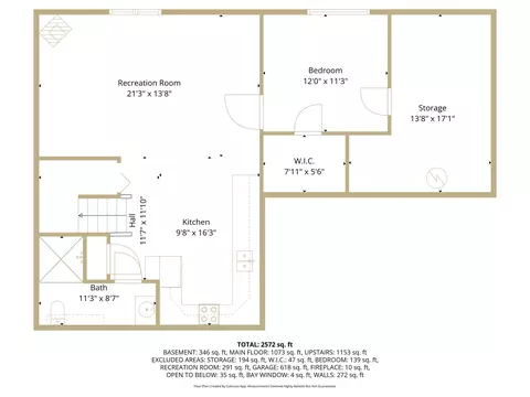Floorplan - 2119 E Vienna, Clio, MI 48420 photo 3 of 5