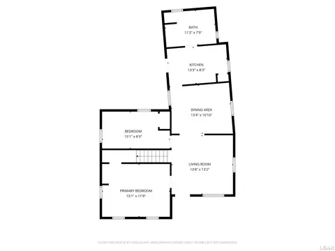 Floorplan - 206 Ormsby, Adrian, MI 49221 photo 1 of 2