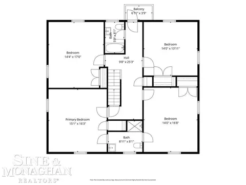 Floorplan - 1037 Yorkshire, Grosse Pointe Park, MI 48230 photo 3 of 5