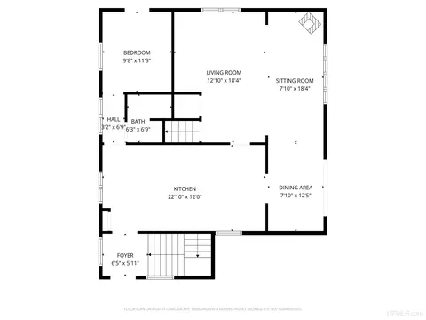 Floorplan - 19675 Skanee, L'anse, MI 49946 photo 2 of 3