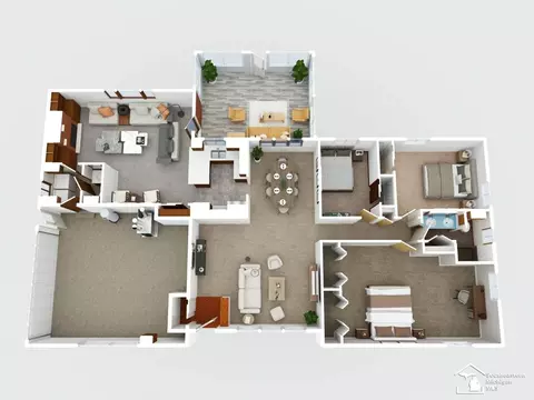 Floorplan - 1593 Longfellow, Temperance, MI 48182 photo 1 of 2