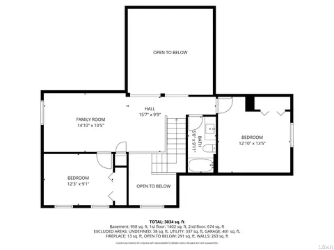 Floorplan - 1505 Wind Dancer, Tecumseh, MI 49286 photo 2 of 3